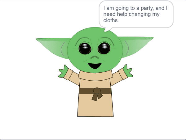 Dress Baby Yoda