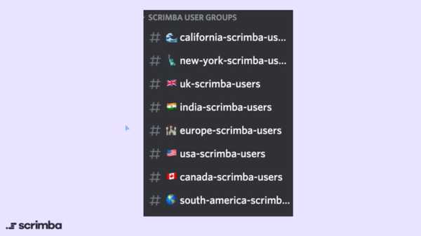 Scrimba User Groups